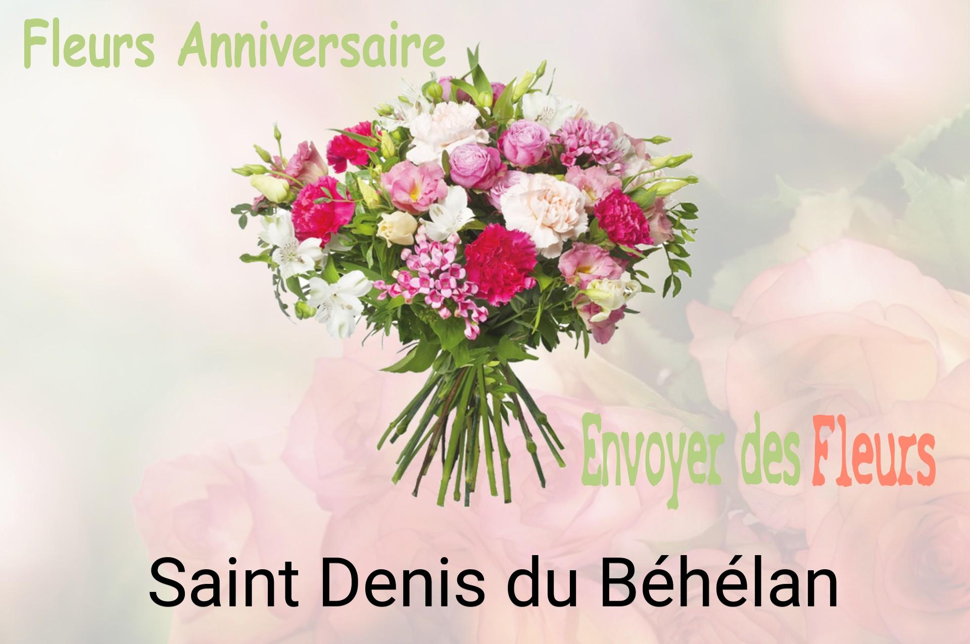 Bouquet de fleurs d’anniversaire livré à Saint-Denis-du-Béhélan
